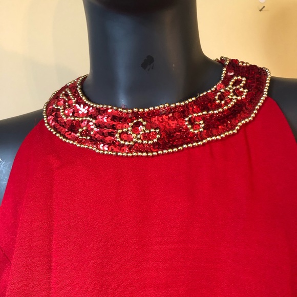 C H R I S T M A S !! Stunning NEW RED gown - Picture 4 of 9